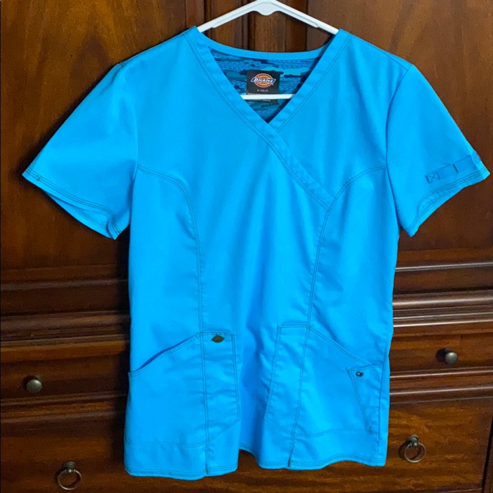 Teal Scrub top